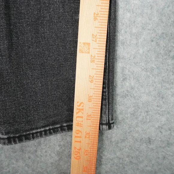 Abercrombie &‎ Fitch Jeans Womens 27 4L Tall  Ultra High Rise 90s Slim Straight - Picture 2 of 10